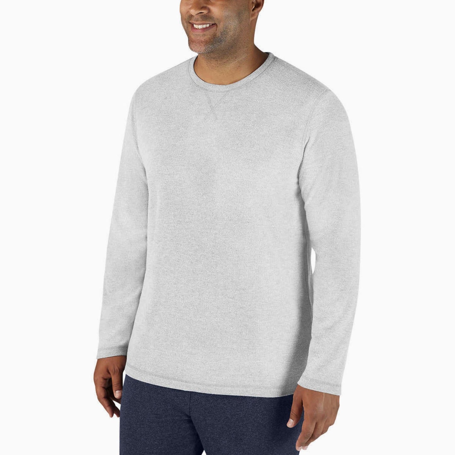 Eddie Bauer Men’s 2-Piece Super Soft Top & Bottom PJ Lounge Set Gray