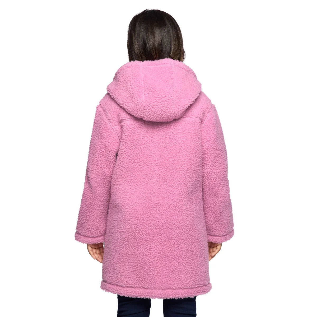 Roxy Youth Girls Zip Front Plush Hooded Jacket