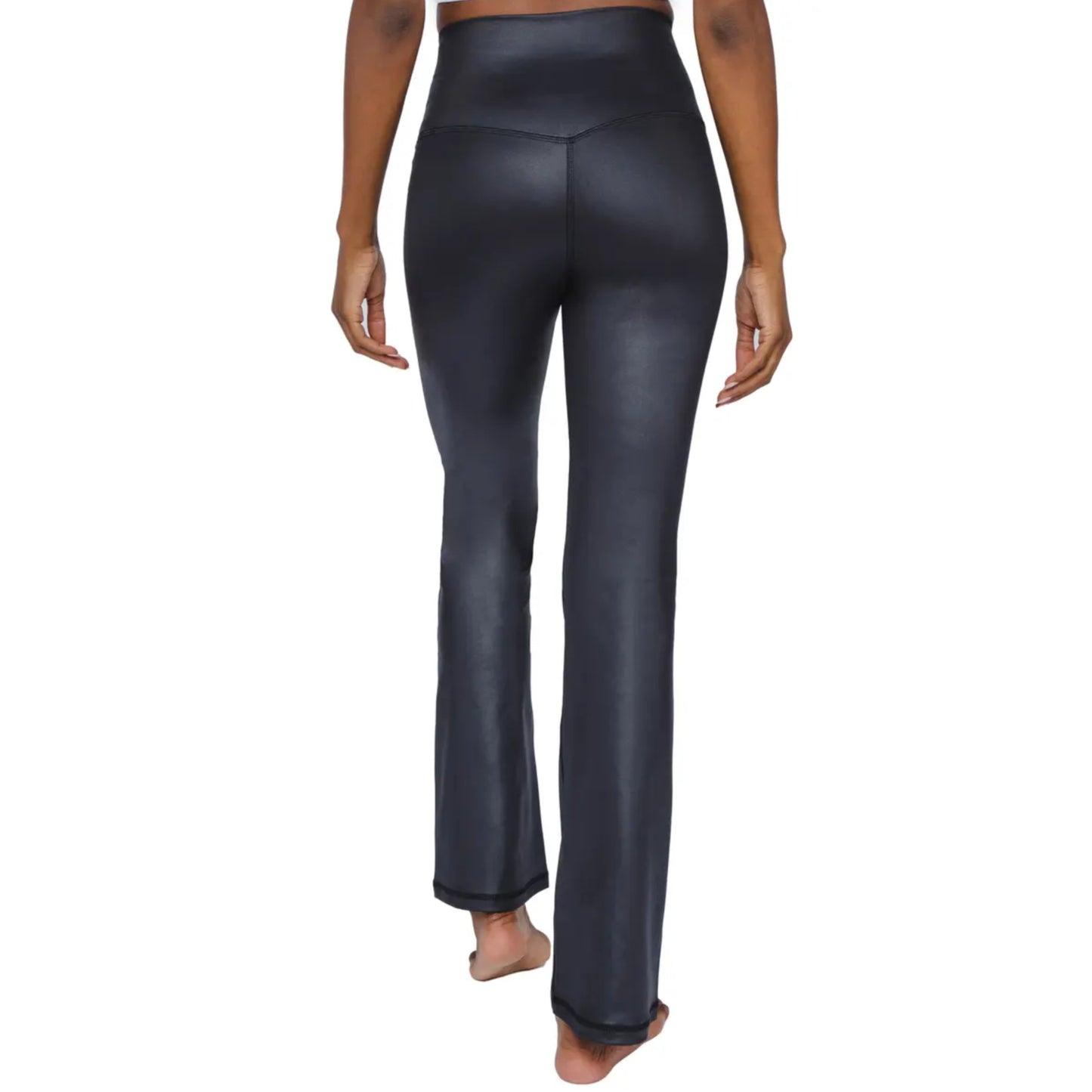 90 Degree By Reflex Women's High Rise Tummy Control Flared Leg Athletic Yoga Pants
