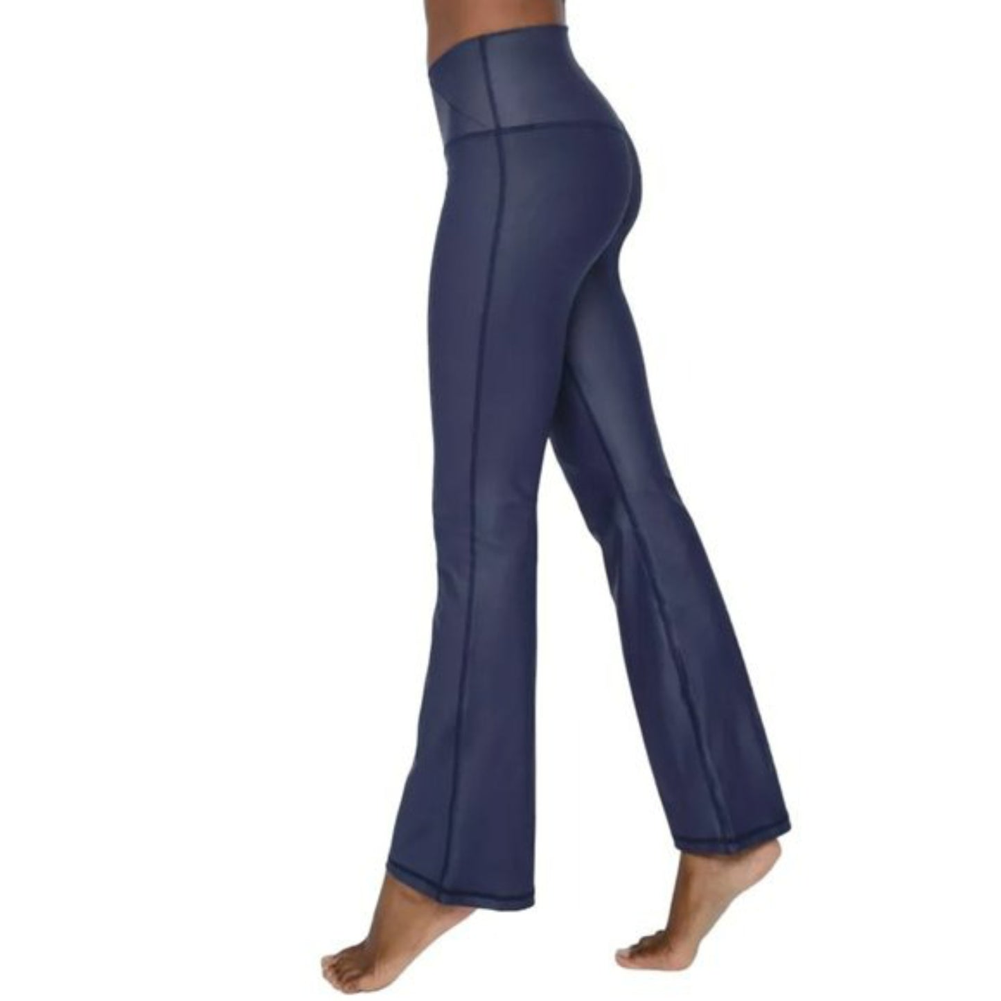 90 Degree By Reflex Women's High Rise Tummy Control Flared Leg Athletic Yoga Pants