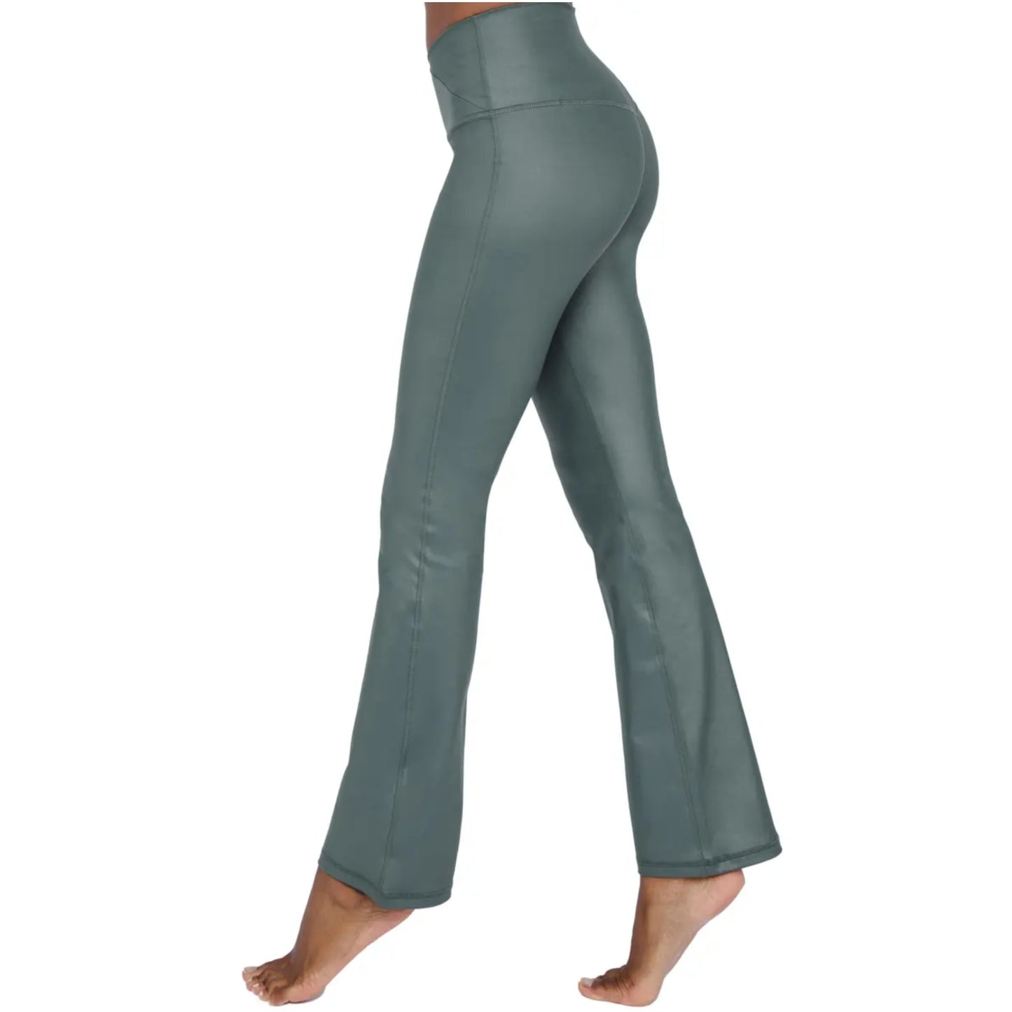 90 Degree By Reflex Women's High Rise Tummy Control Flared Leg Athletic Yoga Pants