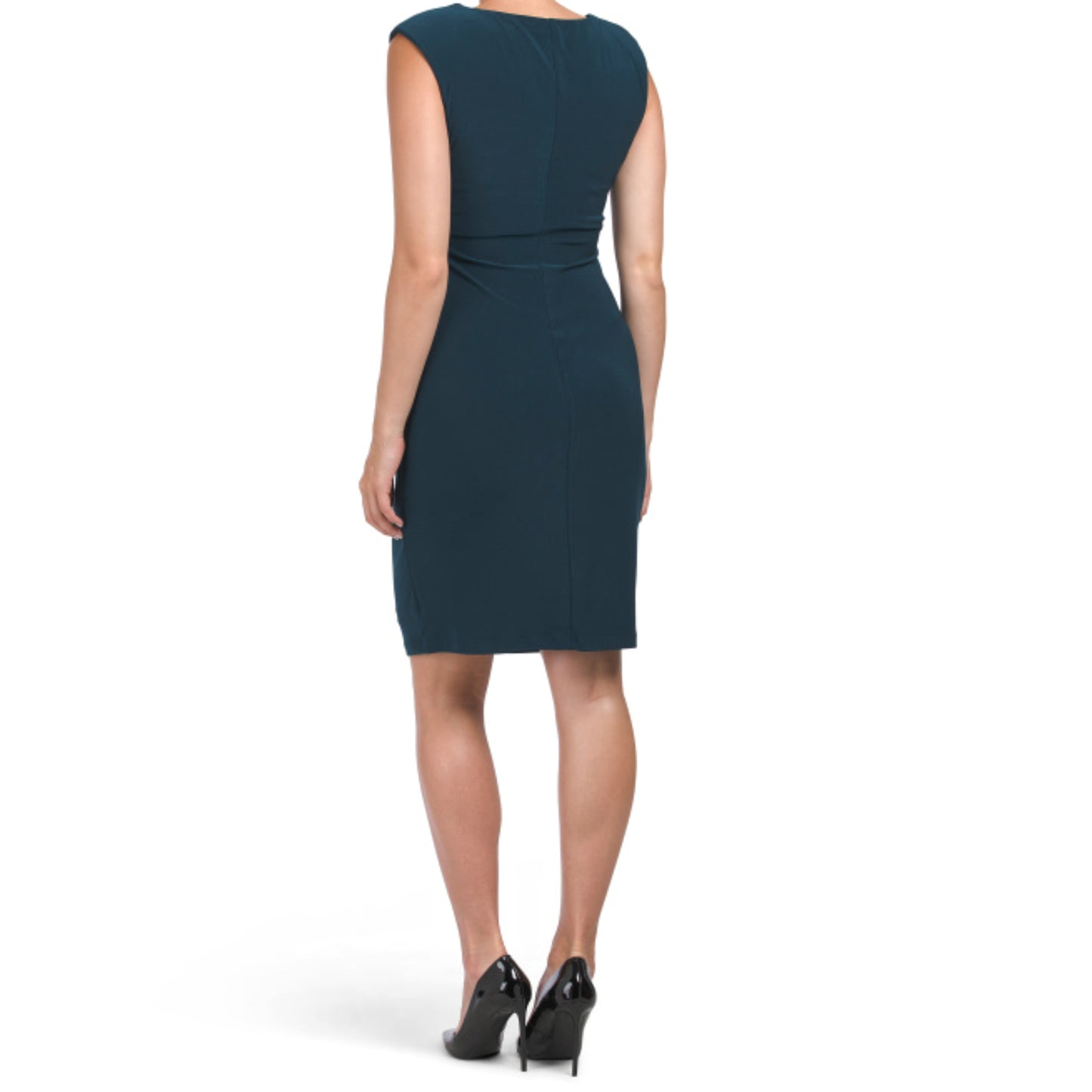 Anne Klein Women's Valerie Classic Cowl Neck Mini Dress