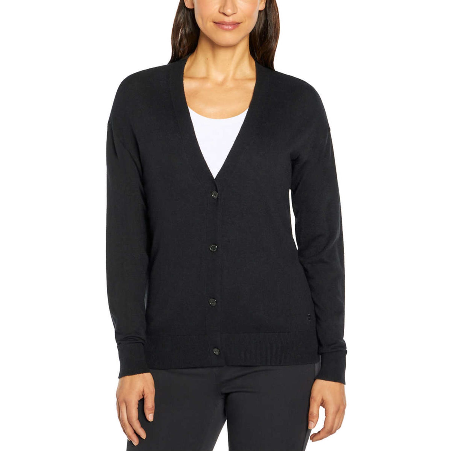 Banana Republic Women's Long Sleeve Cotton Blend Knit Button-up Cardigan