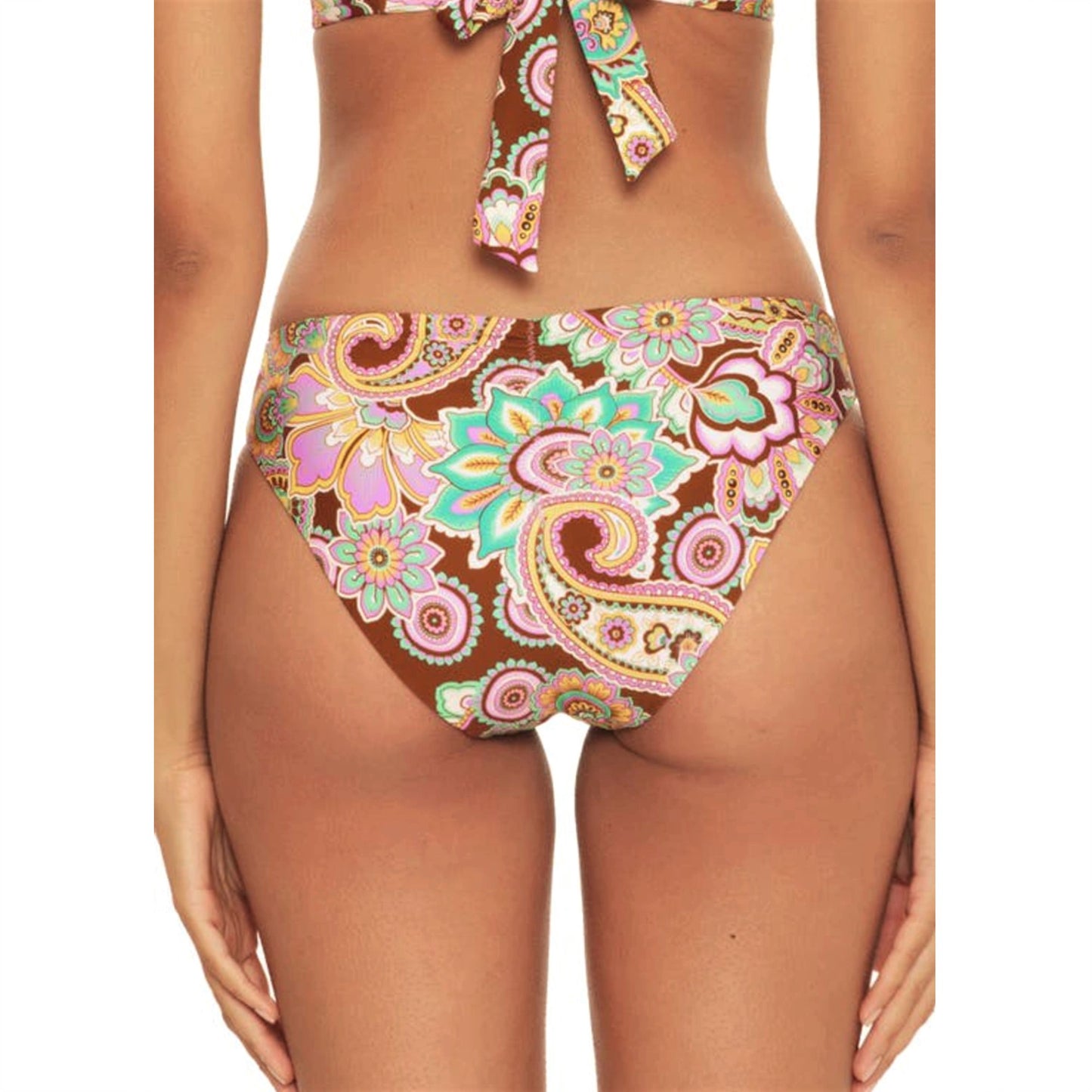 Becca Women's Floral Print Swim Top & Reversible Hipster Bikini Bottom Collection