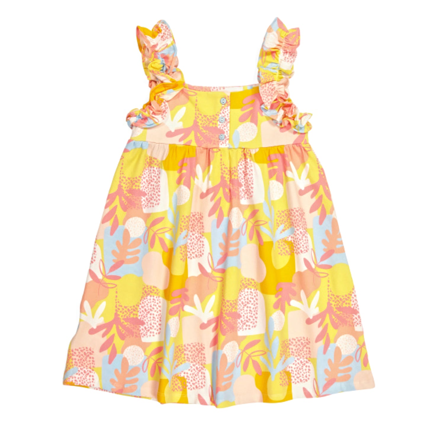 Cynthia Rowley Toddler Girls Cinched Ruffle Strap Dress