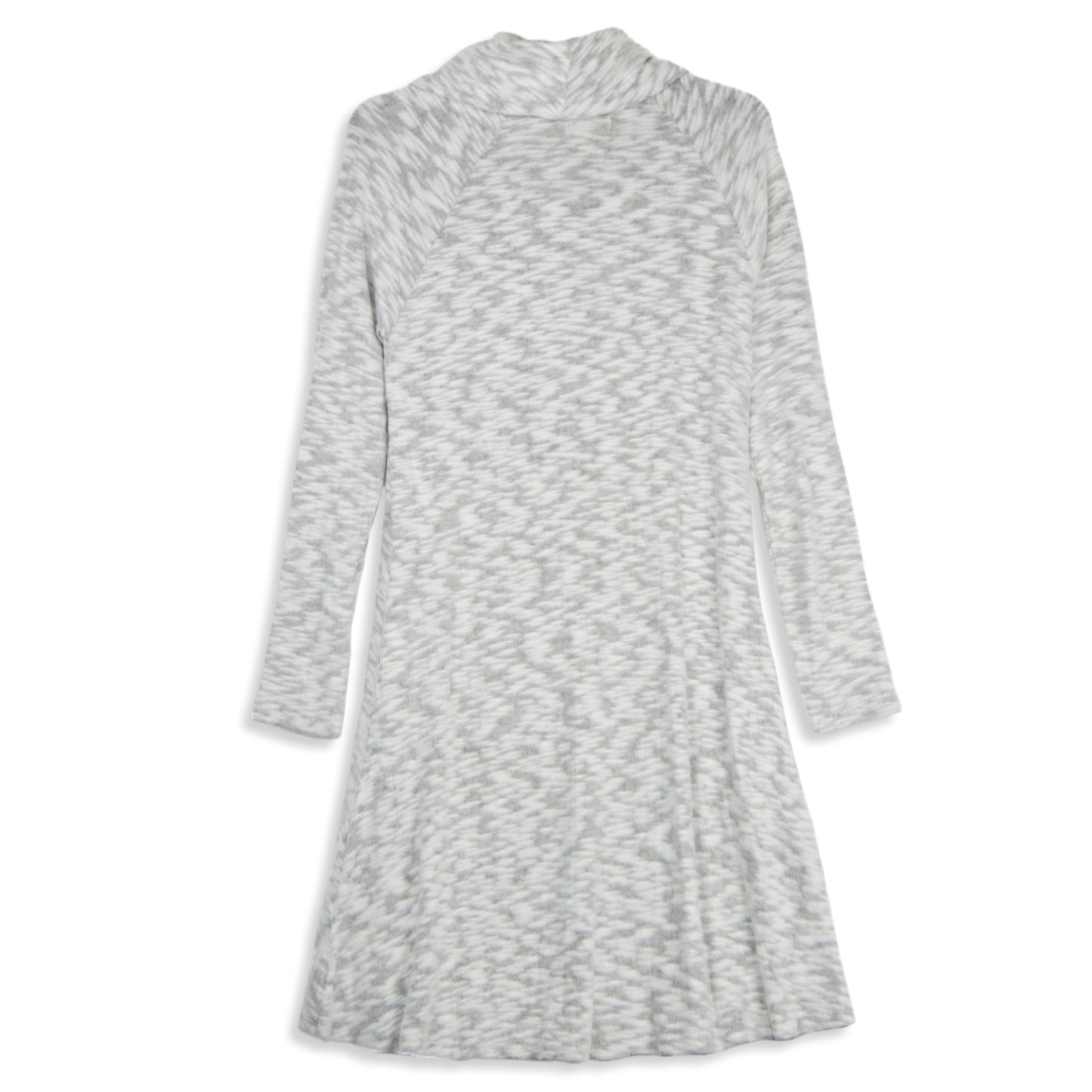 Cupio Women's Cowl Neck Long Sleeve Soft Knit Mini Dress