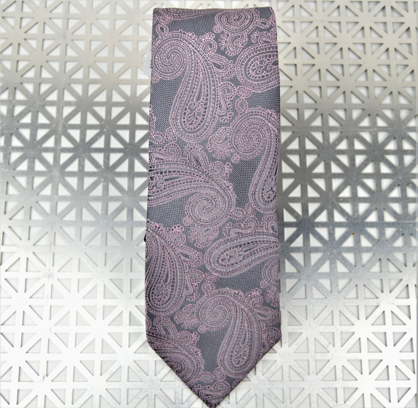 Michael Kors Paisley Textured 100% Silk Tie