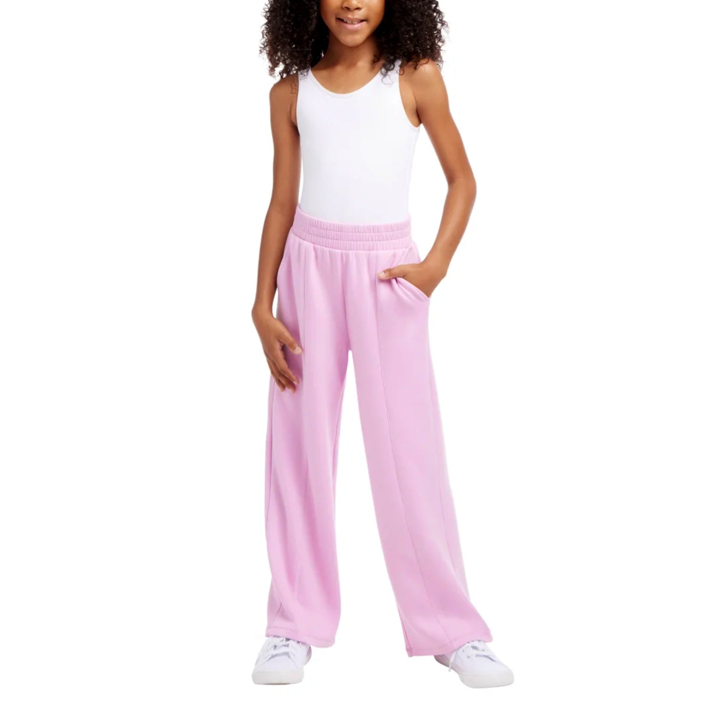 Danskin Girls Youth Relaxed Fit Casual Active Pant