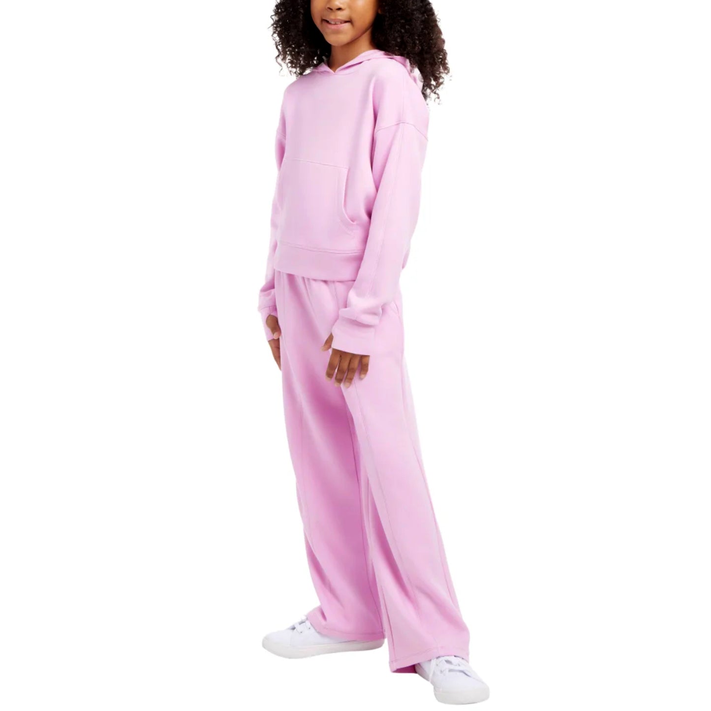 Danskin Girls Youth Kangaroo Pocket Relax Fit Active Hoodie