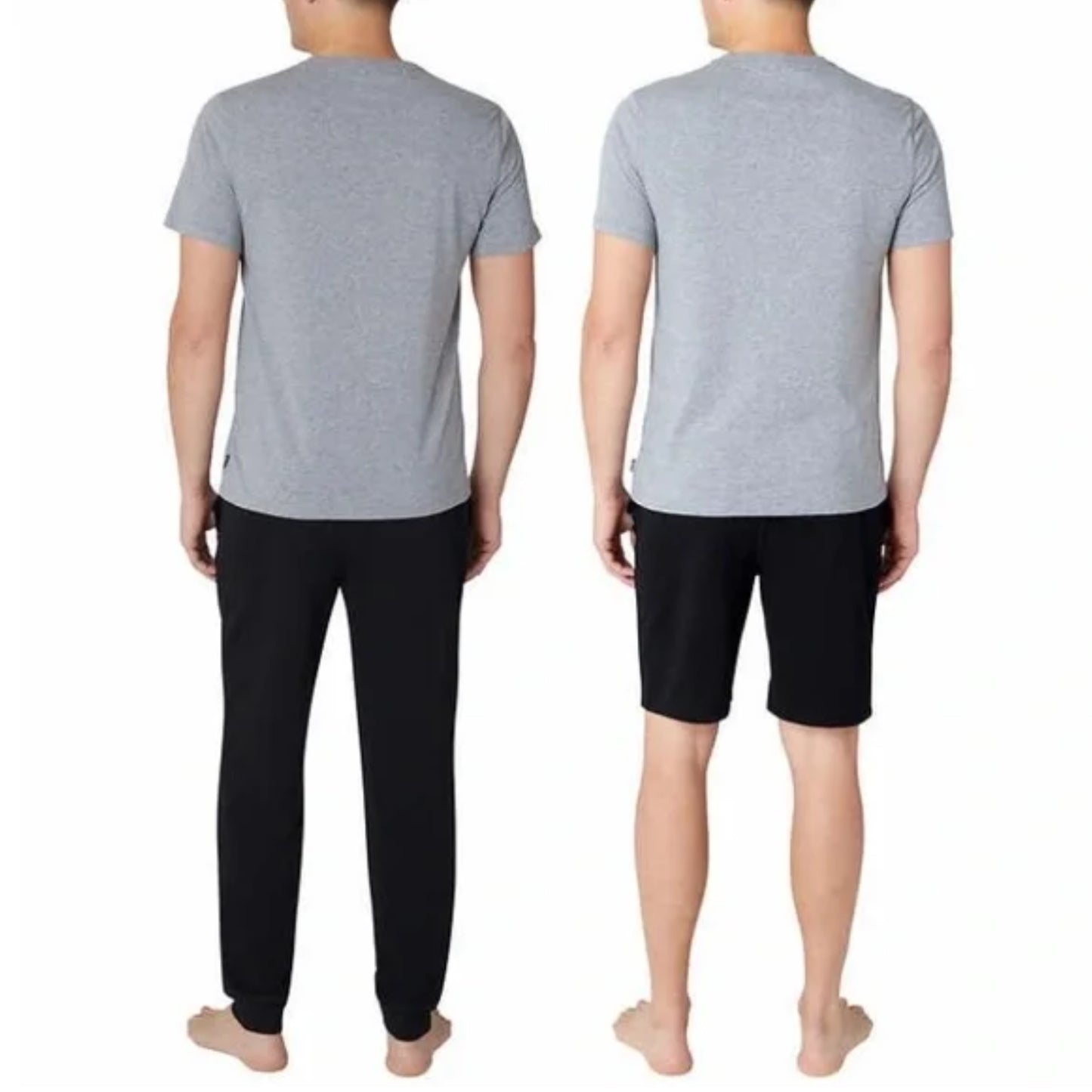 Eddie Bauer Men’s 3-Piece Super Soft Sleep Set Tee Joggers and Shorts Lounge Set