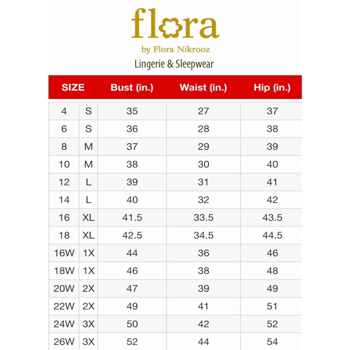Flora Nikrooz Women's 2-Pack V-Neck Lightweight Soft Lace Trim Chemise