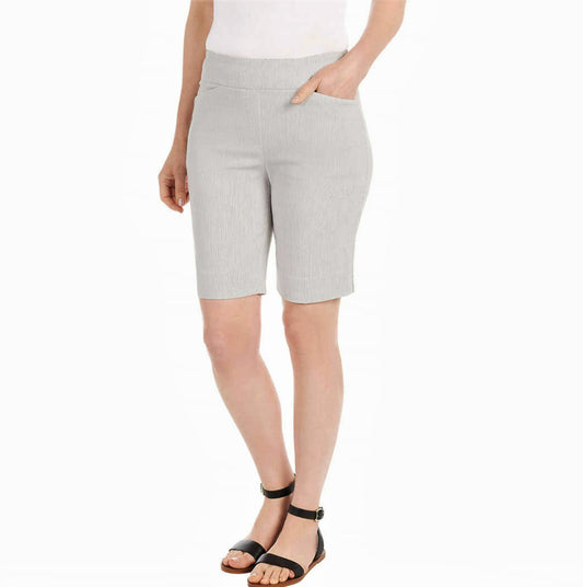 Hilary Radley Women's Comfort Waistband Bermuda Shorts