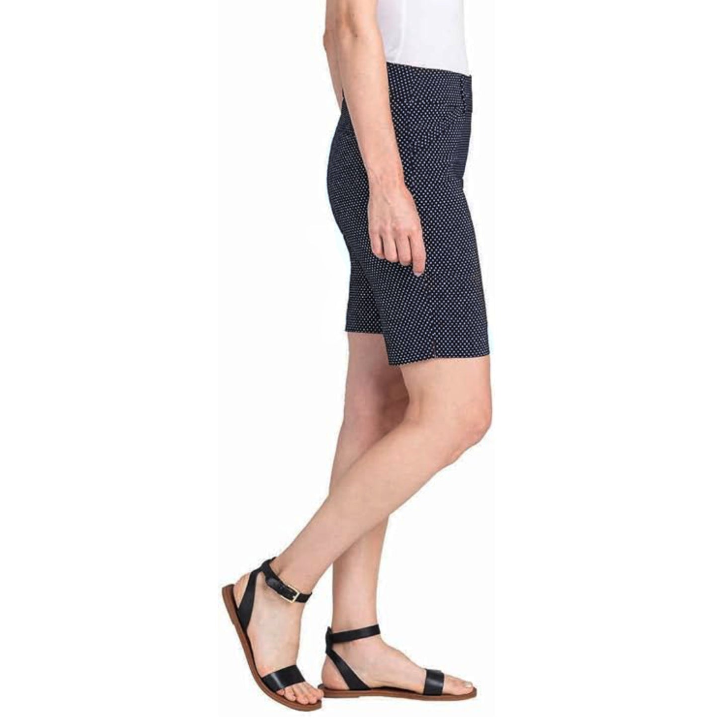 Hilary Radley Women's Comfort Waistband Bermuda Shorts