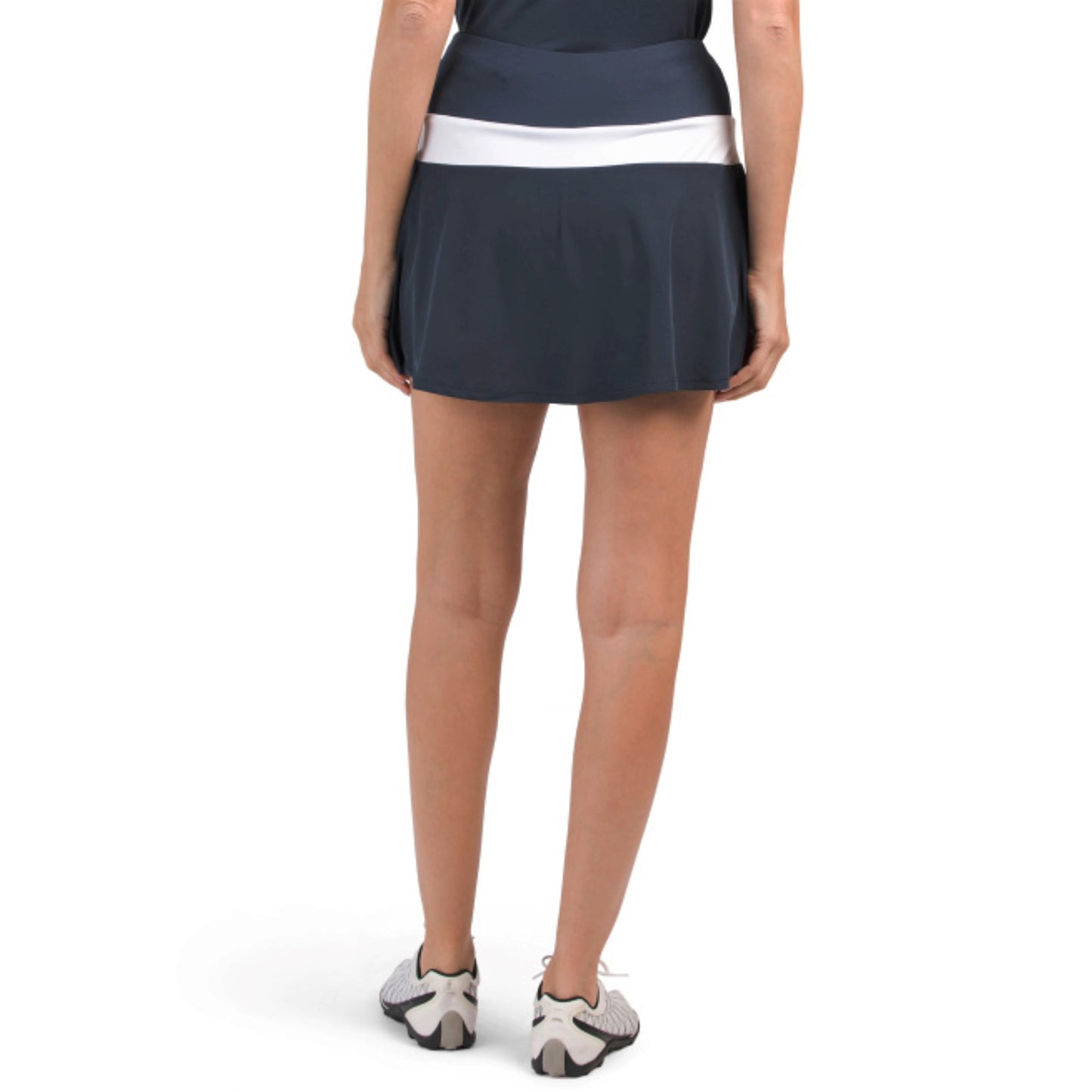 KYODAN Women's Built-in Shorts Color Block Inserts Golf Skort