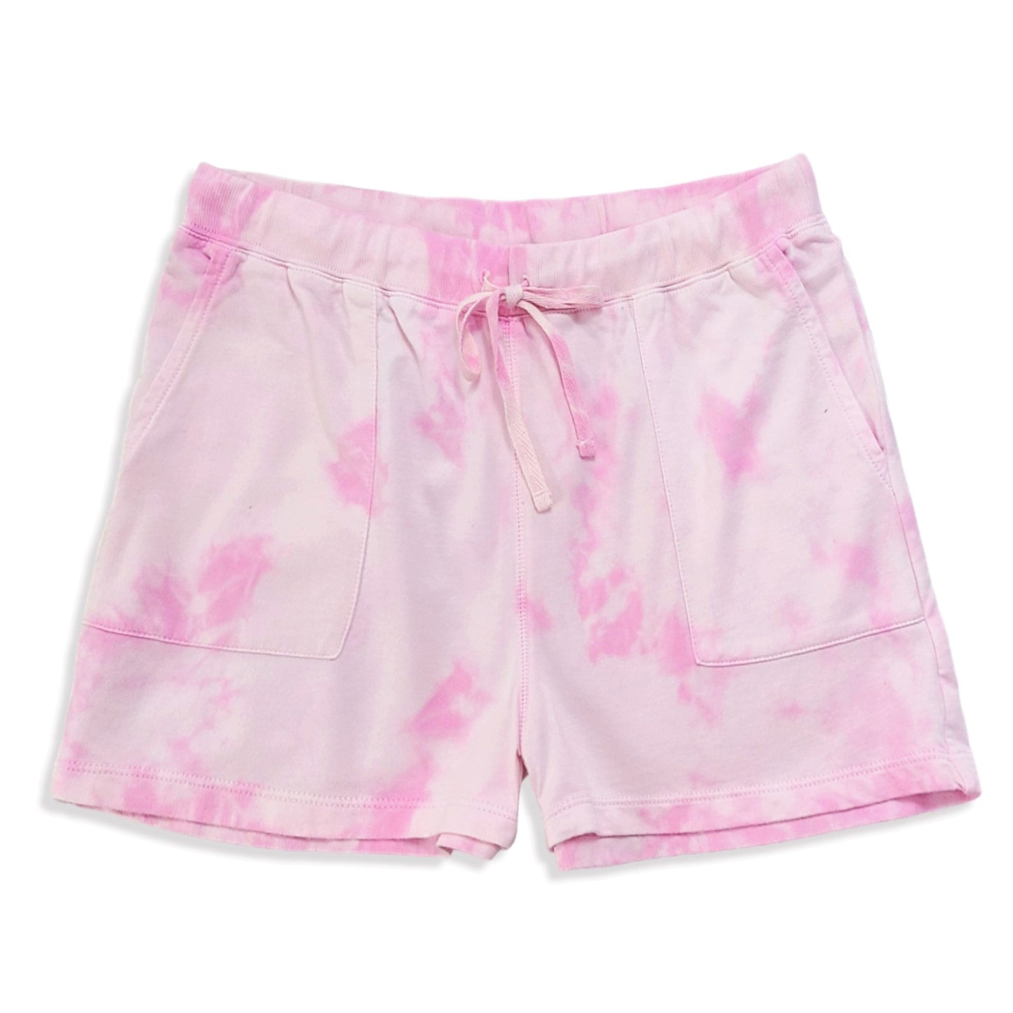 Lucky Brand Women's Tie Dye Print Side Pockets Soft Cotton Casual Shorts