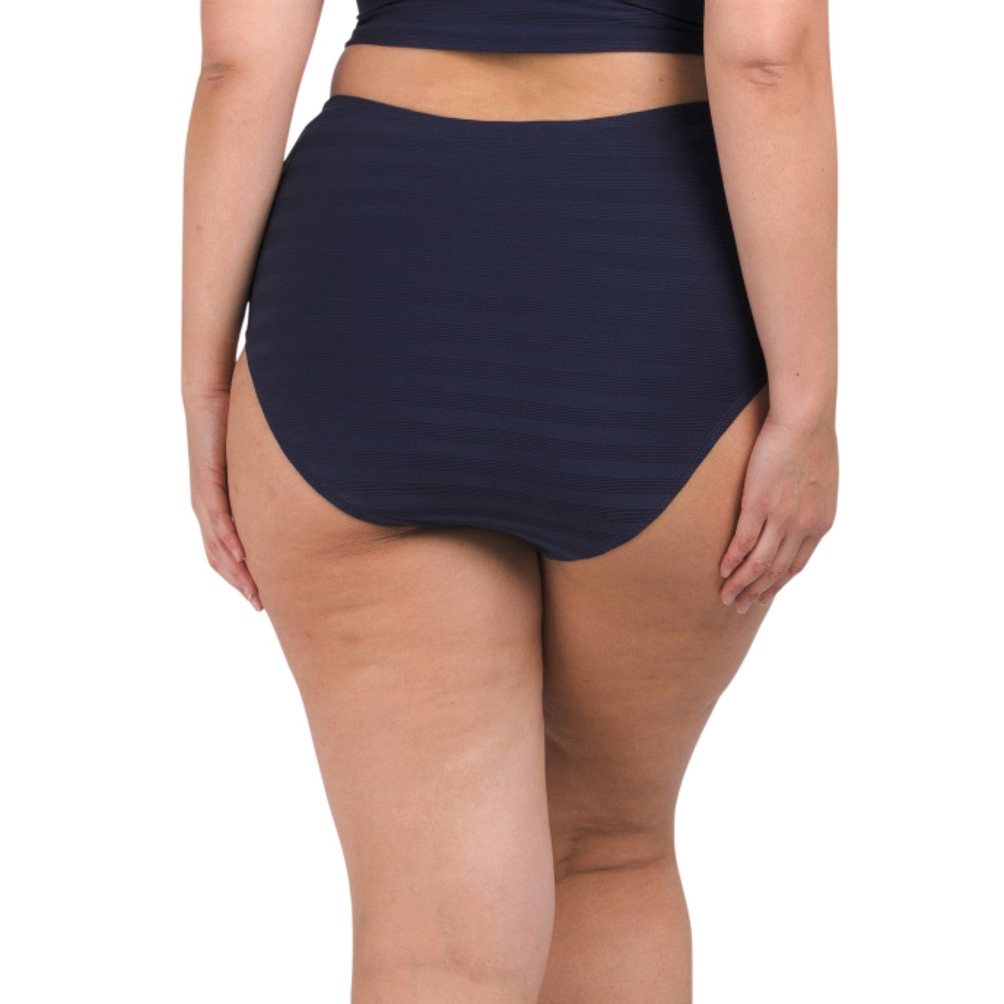 La Blanca Women's Plus Linea Costa Textured Swim Bikini Bottom