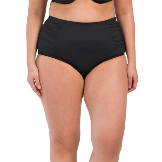 La Blanca Women's Plus Island Goddess Tummy Control Swim Bottom