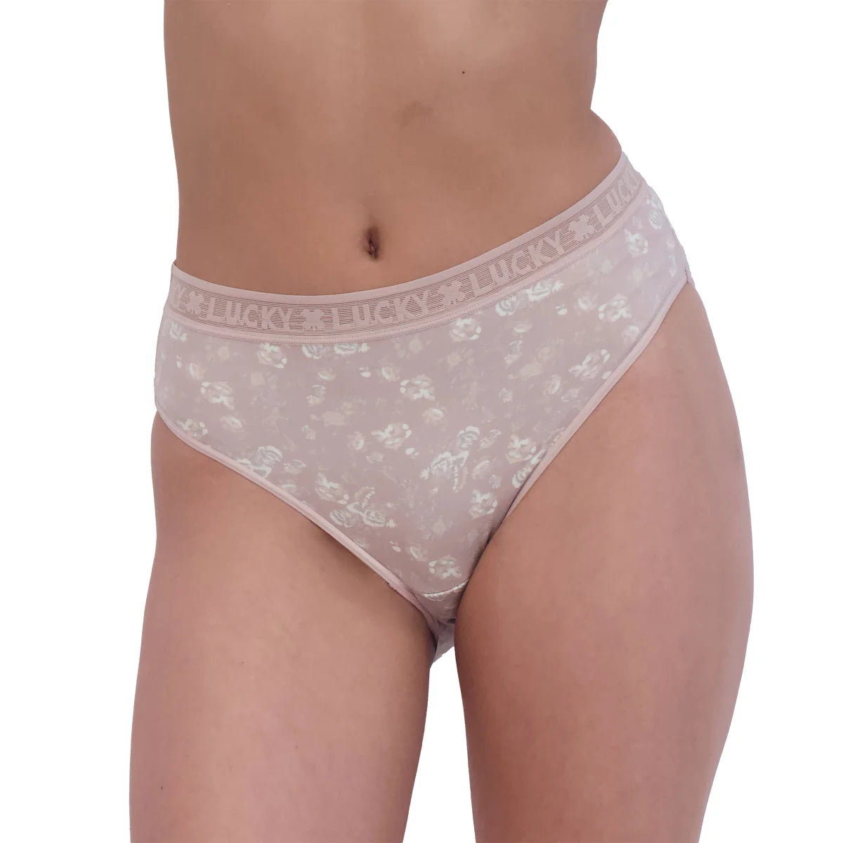 Lucky Brand Women's 6-Pack Ultra Soft 4-Way Stretch Tag Free Panties