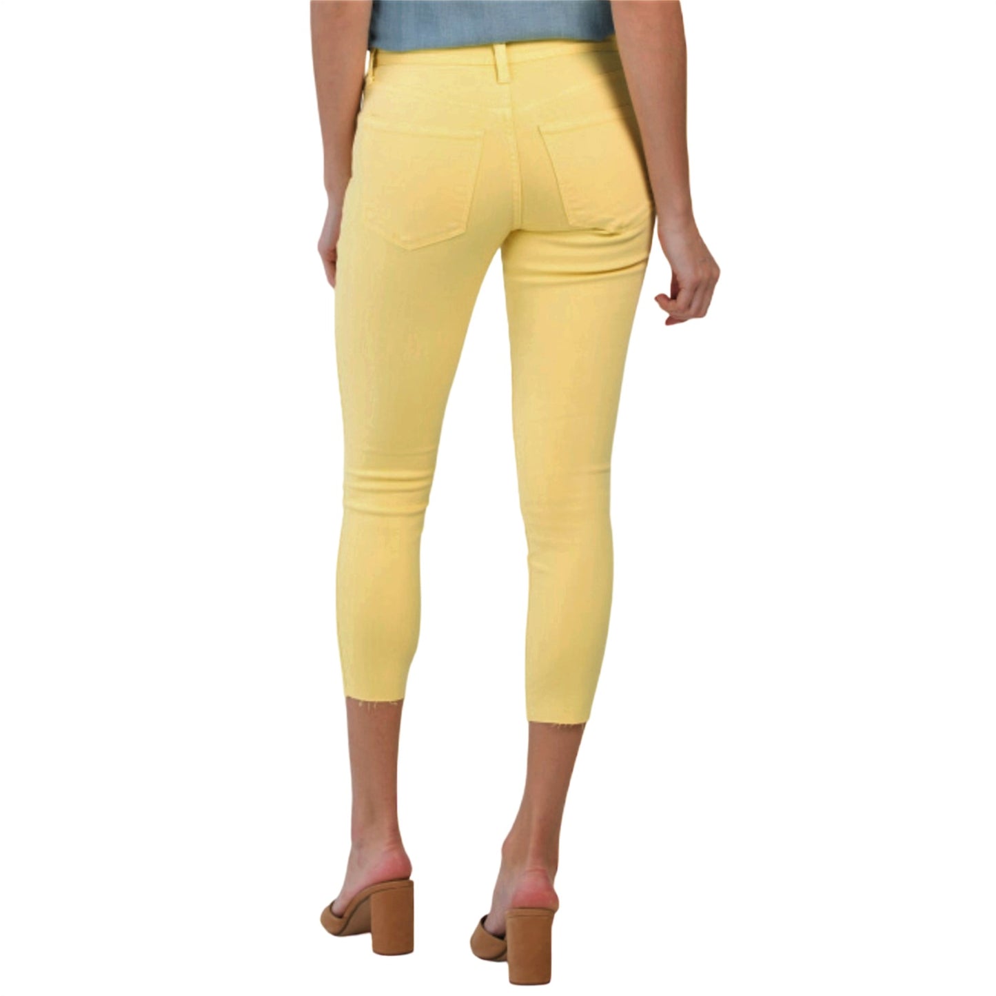 Lucky Brand Women's Mid Rise Ava Skinny Cropped Jeans