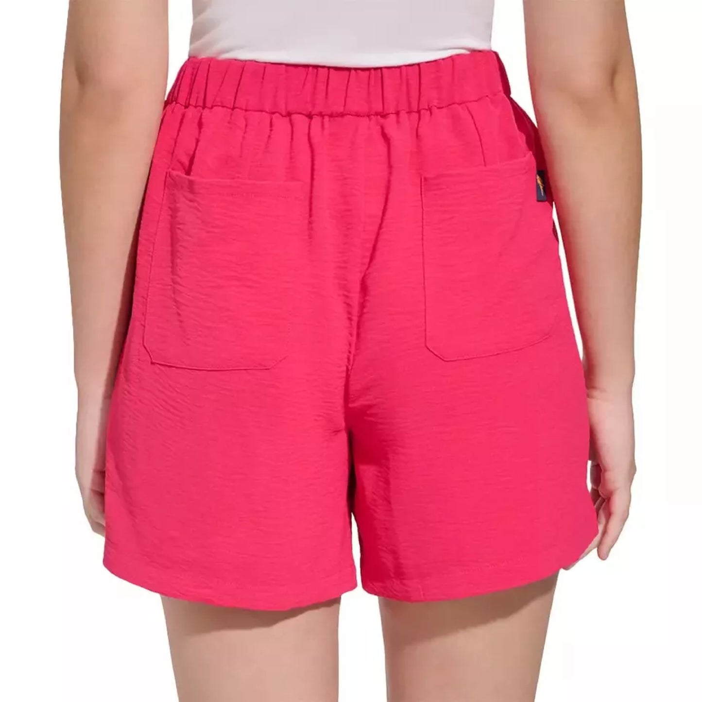 Margaritaville Women's High Rise Lightweight Crinkle Casual Shorts
