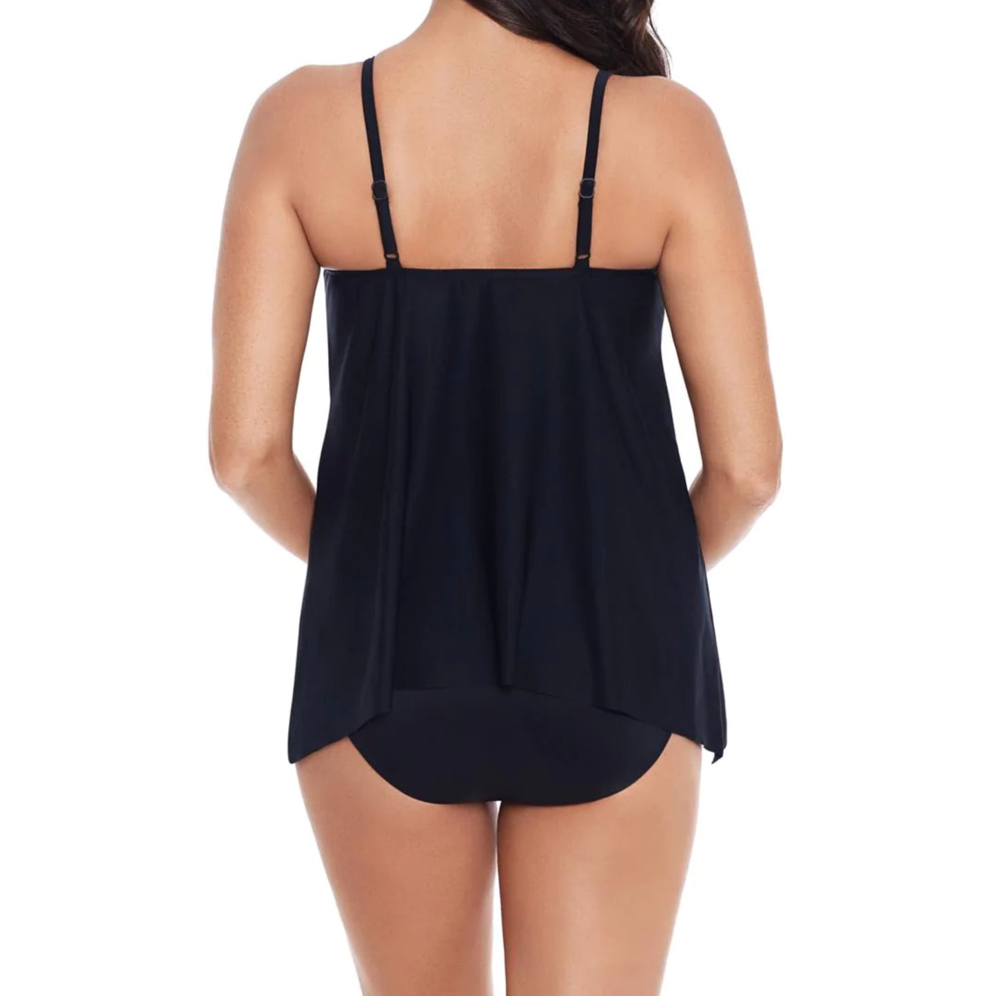 Miraclesuit Women's Poppy Peephole Swim Tankini Top