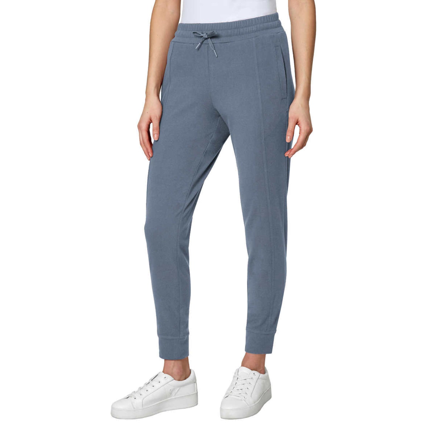 Mondetta Women's High Waist Active Pants Side Pockets Soft Fleece Joggers