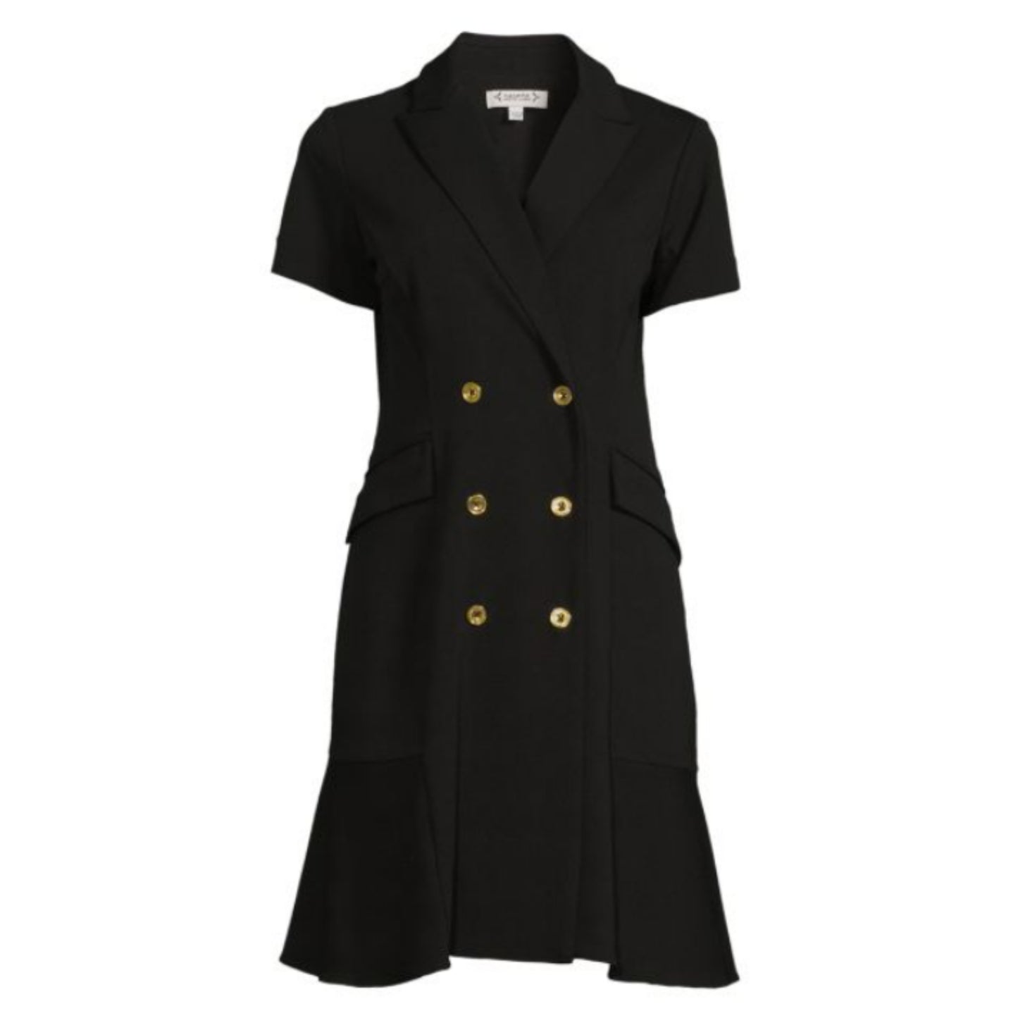 Nanette Lepore Women's Double Breasted Wrap Sheath Blazer Mini Dress