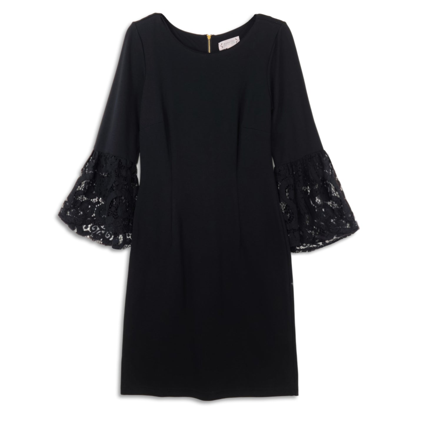 Nanette Lepore Women's Lace Bell Sleeve Cocktail Mini Dress