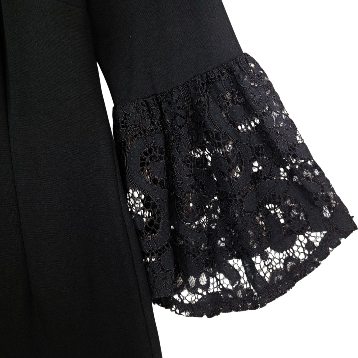 Nanette Lepore Women's Lace Bell Sleeve Cocktail Mini Dress