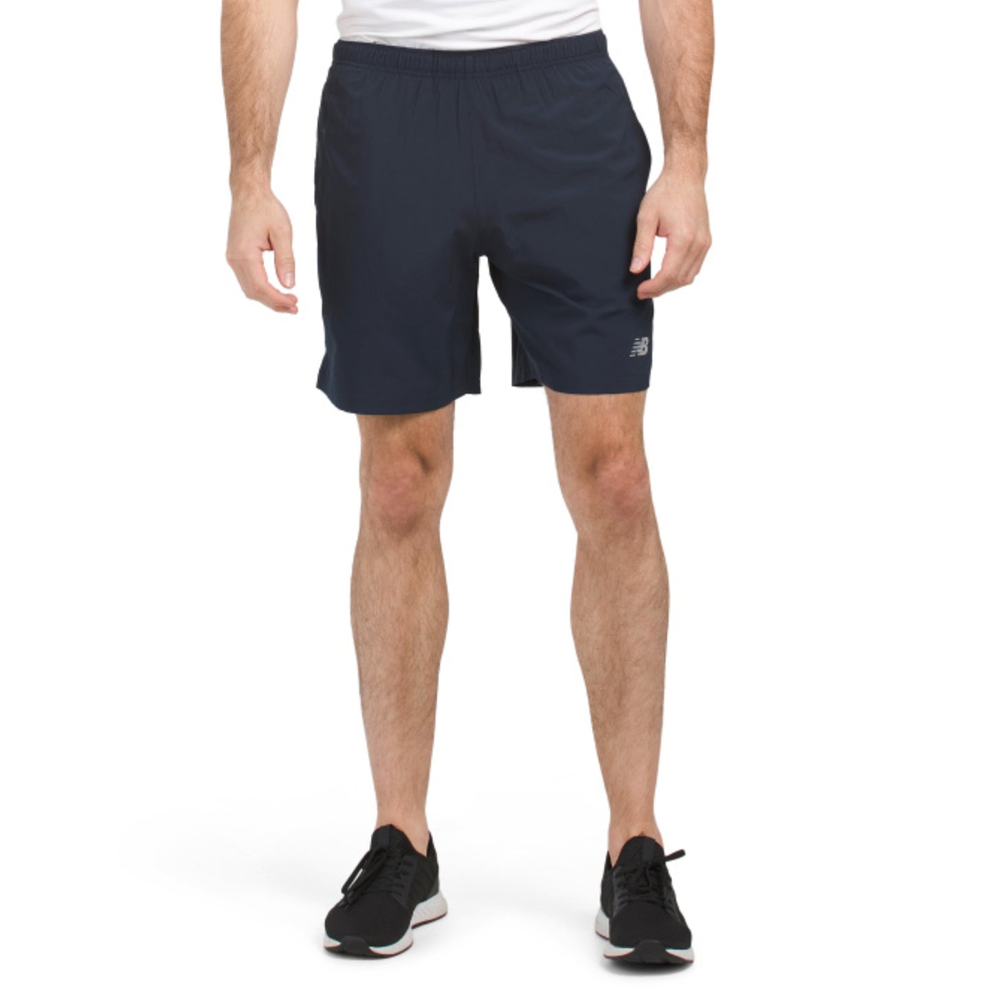New Balance Men's Athletic Moisture Wicking Built-in Briefs Active 7" Core Run Shorts