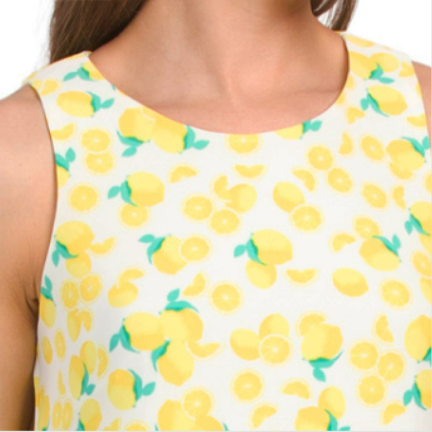 PAPPAGALLO Women's Gwen Live Gives You Lemons Swing Mini Dress