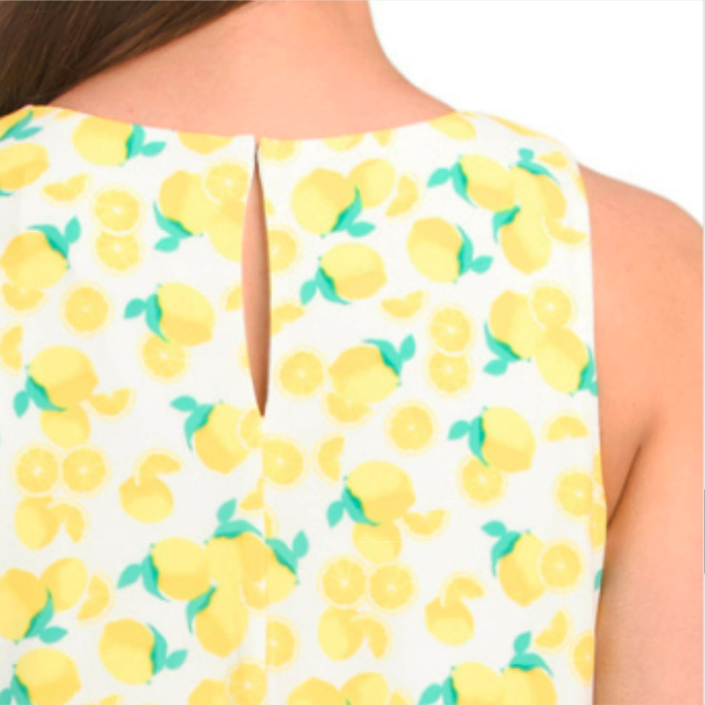 PAPPAGALLO Women's Gwen Live Gives You Lemons Swing Mini Dress