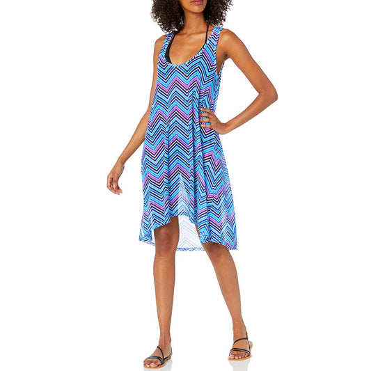 Profile By Gottex Women's Tempo Mesh Sun Dress Swim Cover-up