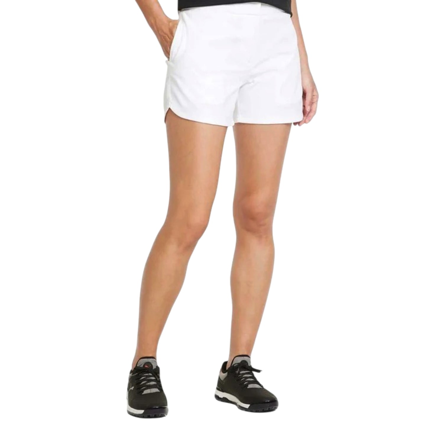 PUMA GOLF Women's Bahama Moisture Wicking UPF 50+ Hand Pockets Shorts