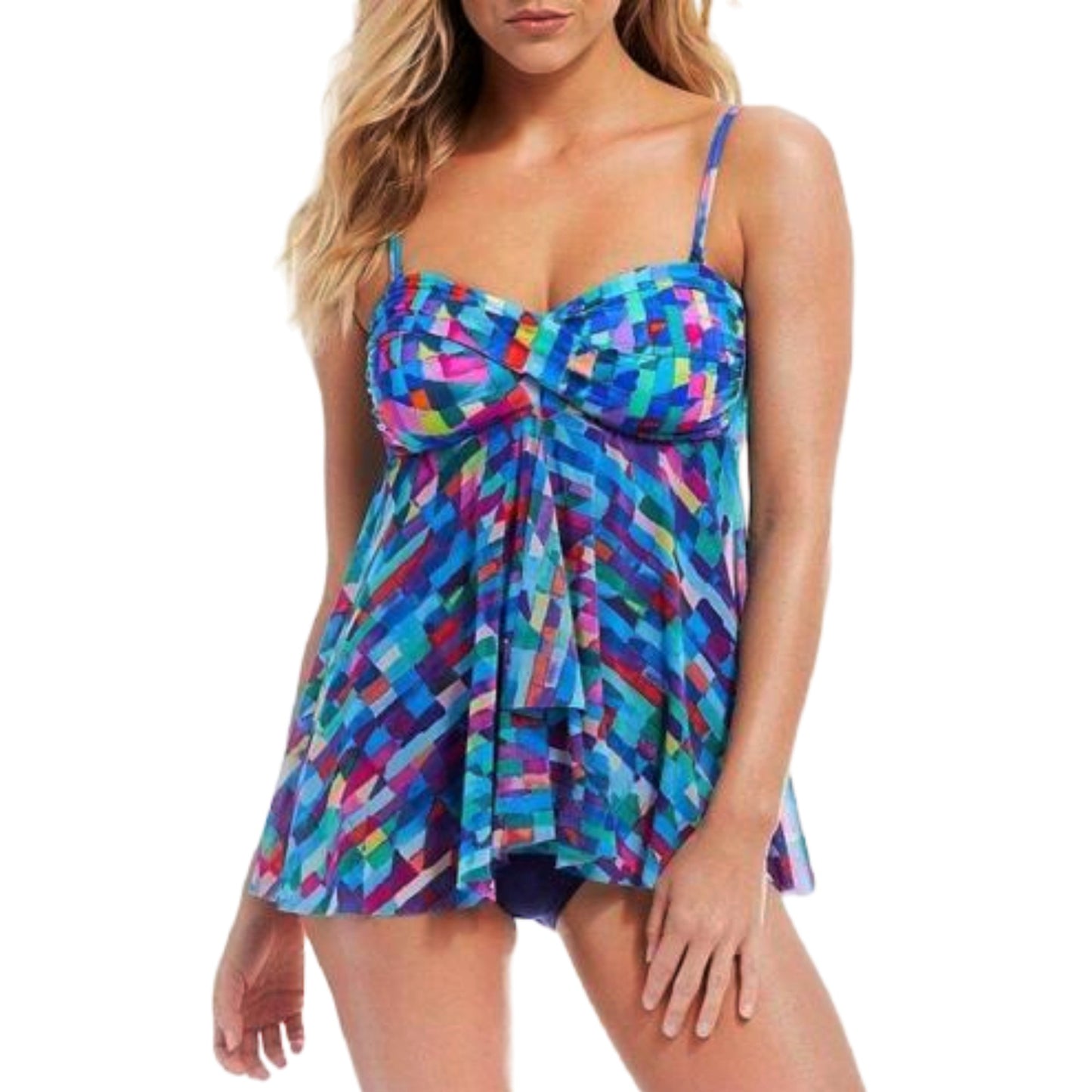 Profile by Gottex Women's Serendipity Fly Away One-piece Swimsuit Dress