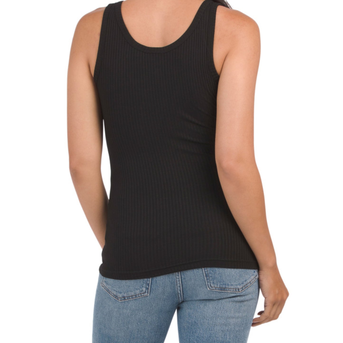 Rachel Zoe V-neck Ribbed V-neck Tank Top