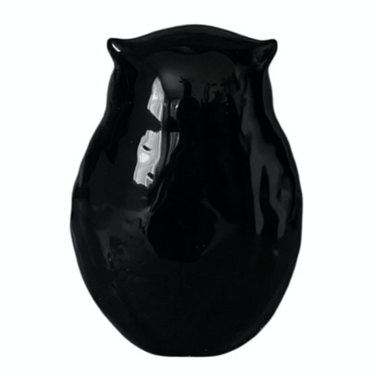 Rae Dunn Ceramic 'Night Watch' Text Fall Halloween Owl Figurine