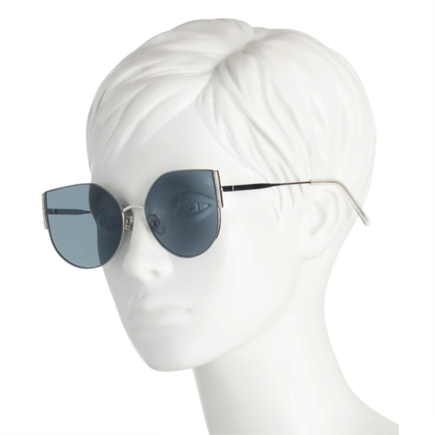 Steve Madden Women's Cat Eye Rhinestone Embellished Sunglasses