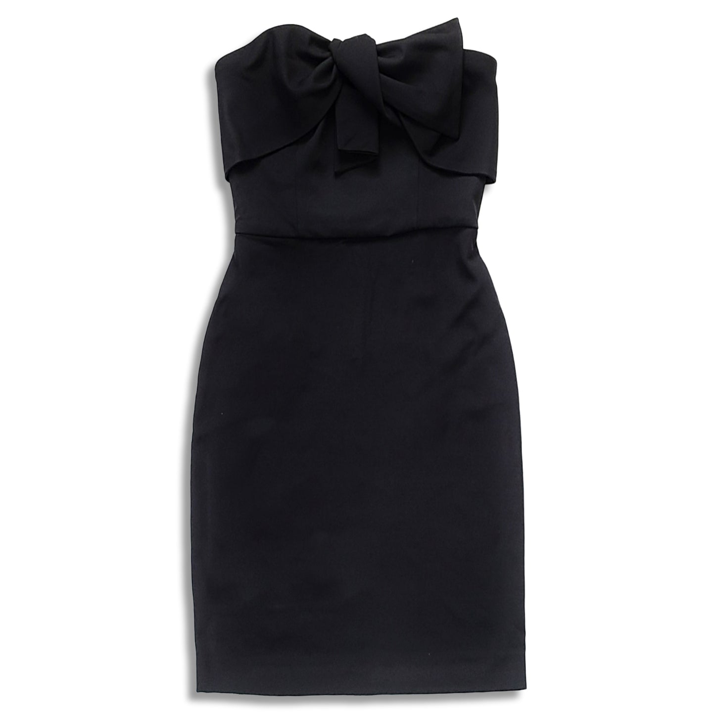 Sam Edelman Women's Strapless Bow Sheath Cocktail Mini Dress