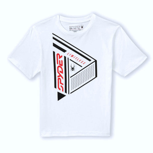 Spyder Big Boy's (8-20) Tee Logo Graphic Print Soft Cotton Youth T-Shirt