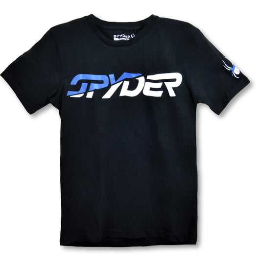 Spyder Big Boy's (8-20) Tee Logo Graphic Print Soft Cotton Youth T-Shirt