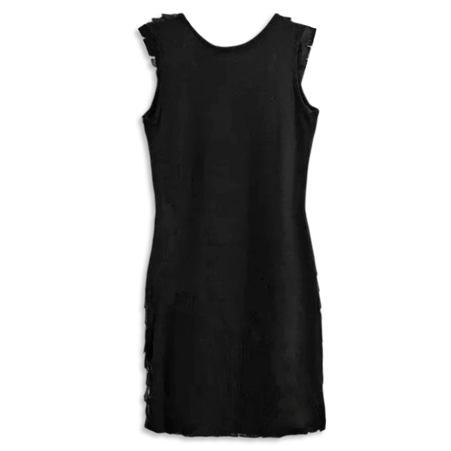 Vertigo Women's Novelty Textured Front Sleeveless Cocktail Party Mini Dress