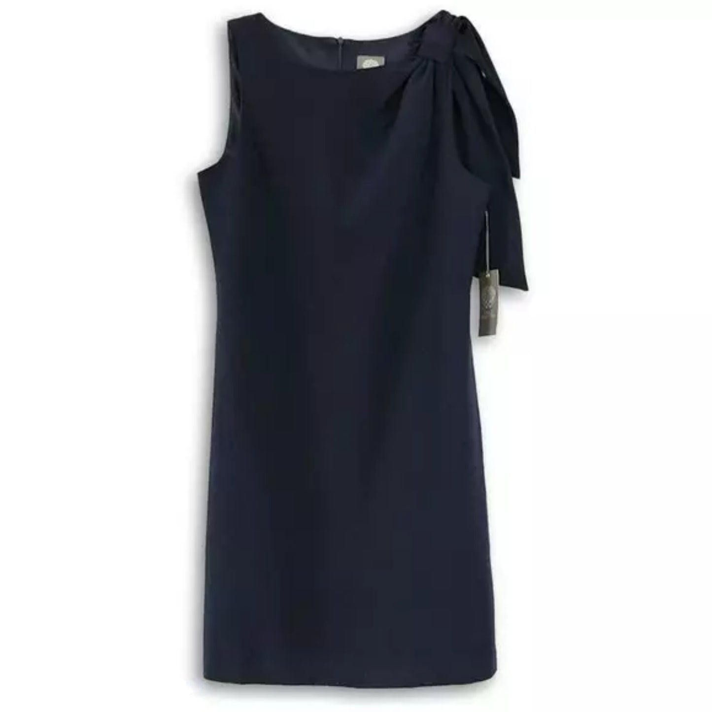 Vince Camuto Women's Shoulder Bow Cocktail Party Mini Dress