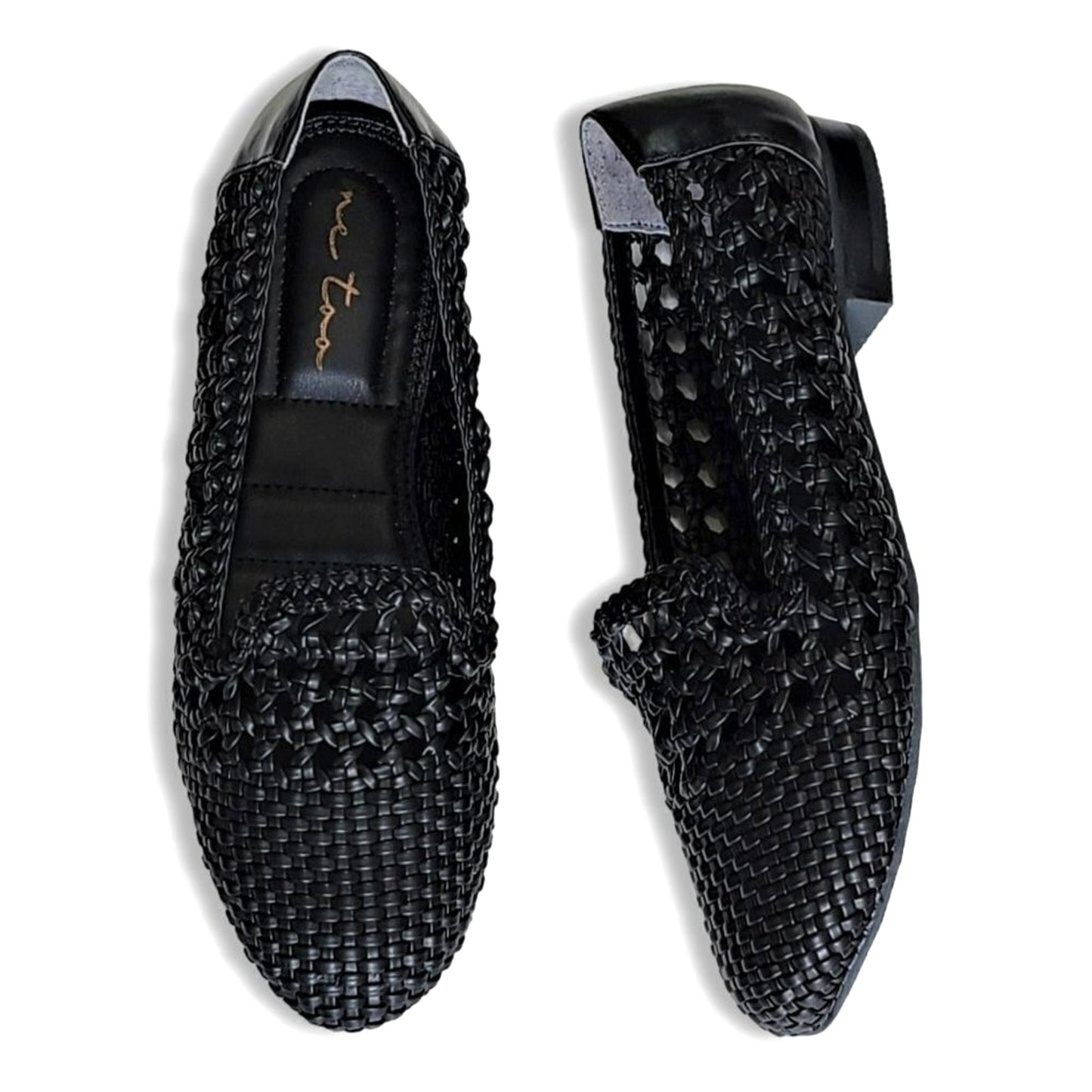 ME TOO Women's Woven Casual Slip On Flats Comfort Shoes