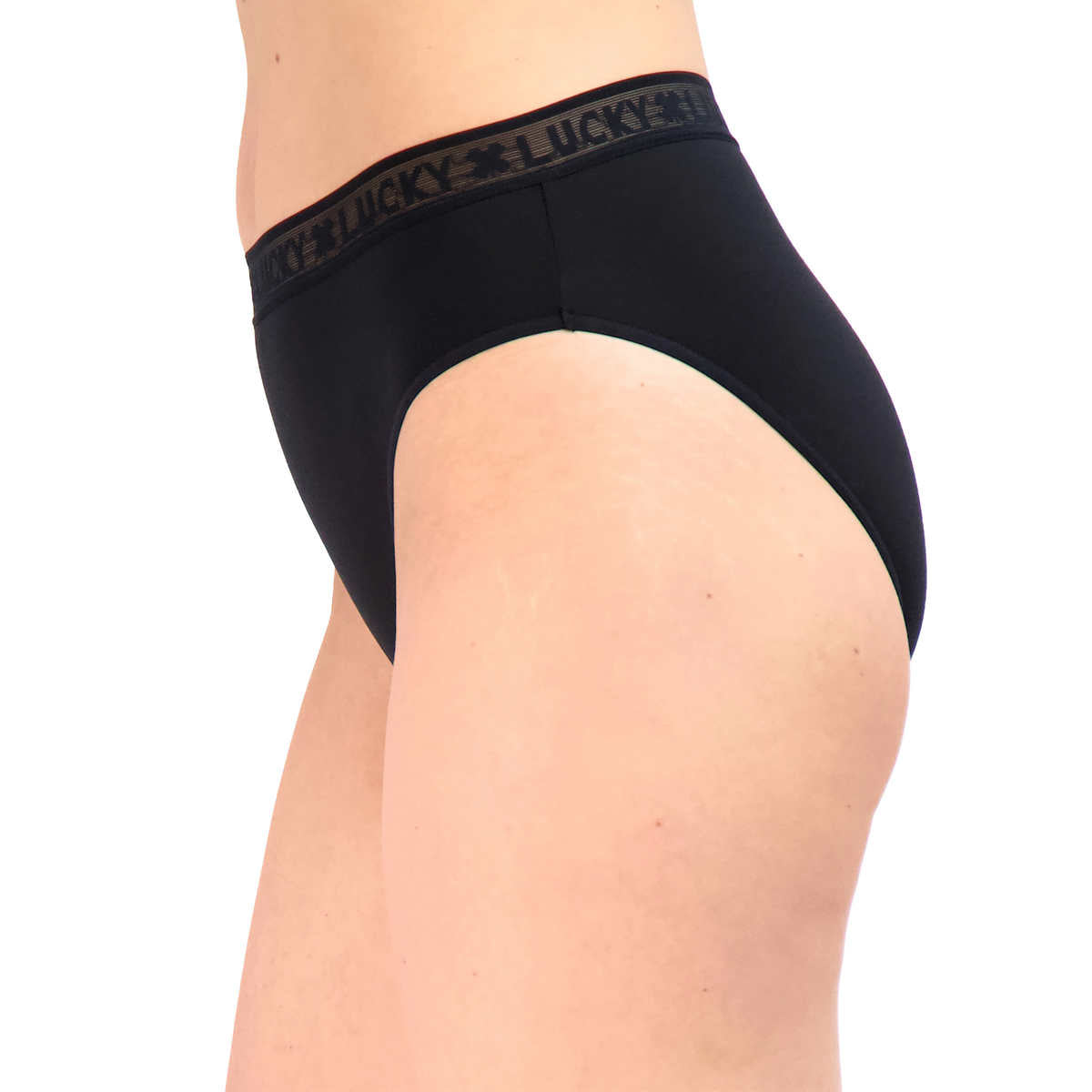 Lucky Brand Women's 5-Pack Underwear Ultra Soft High Cut Full Coverage Panties