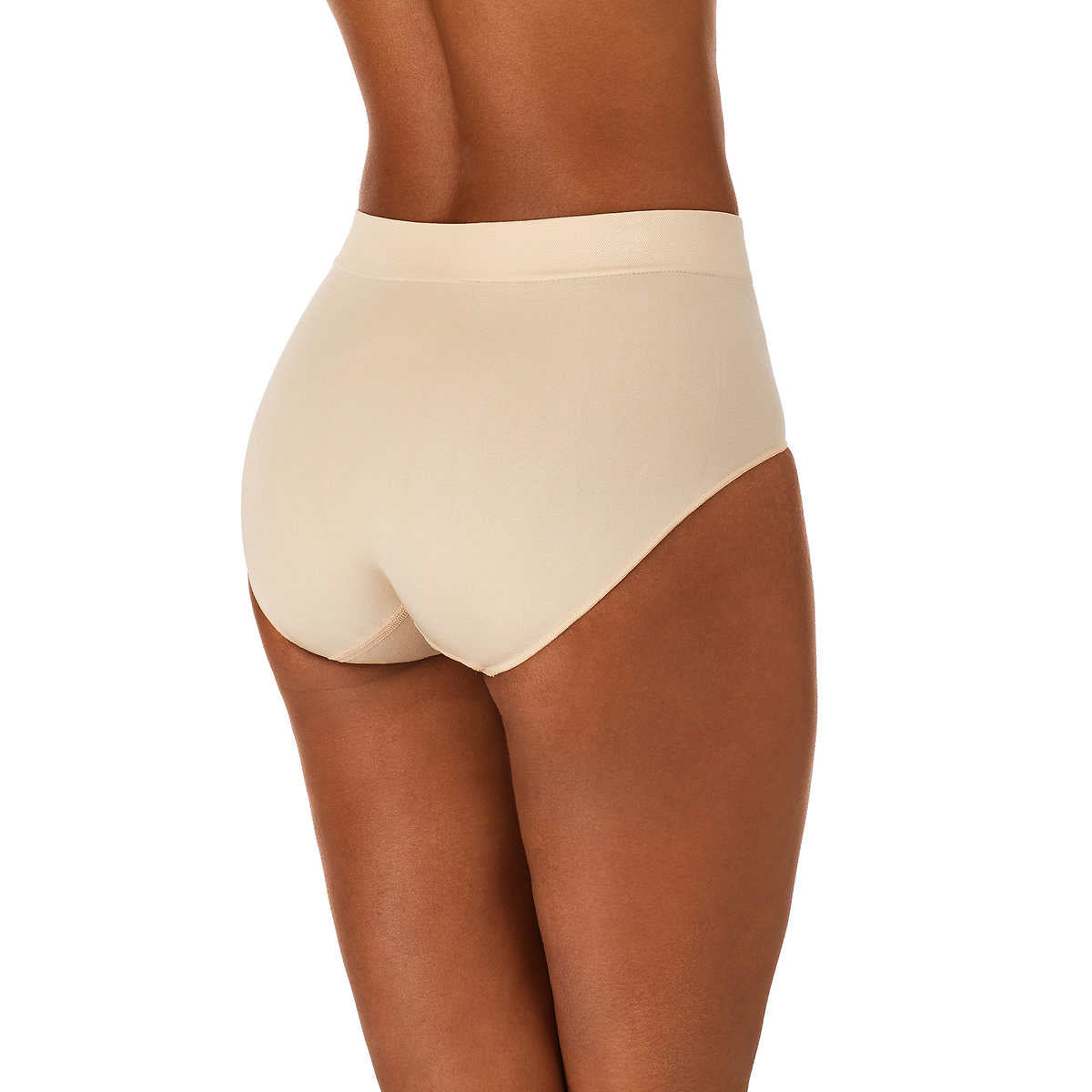 Carole Hochman Women's 5-Multi pack Soft Seamless Full Coverage Brief Panties