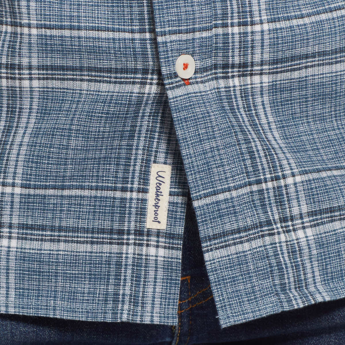 Weatherproof Vintage Men’s Short Sleeve Lightweight Linen Blend Woven Shirt