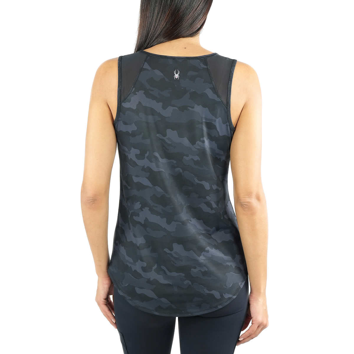 Spyder Women's Soft Moisture Wicking Reflective Logo Active Tank
