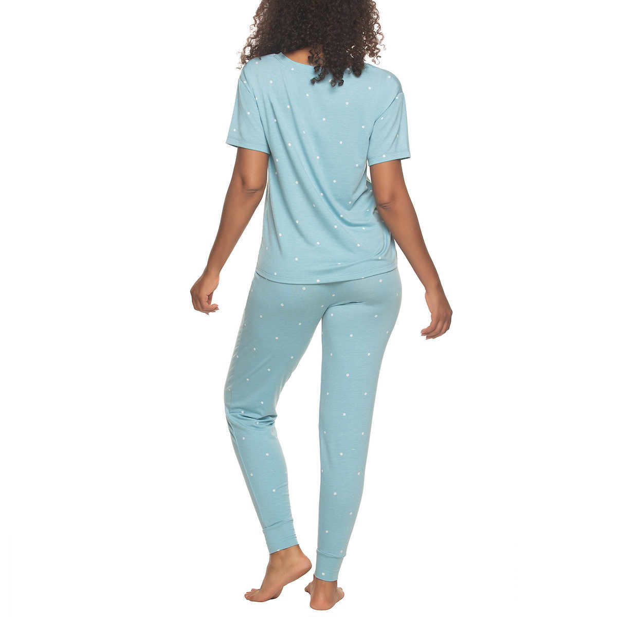 Felina Women's 3-Piece Soft Jersey T-Shirt, Shorts and Pants PJ Lounge Set
