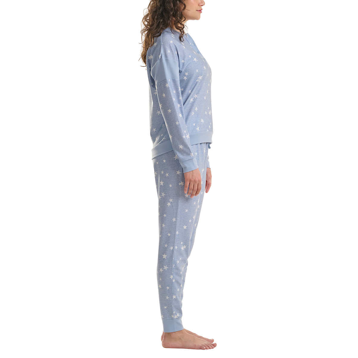 Splendid Women's 2-Piece PJ Soft French Terry Top and Pants Lounge Set